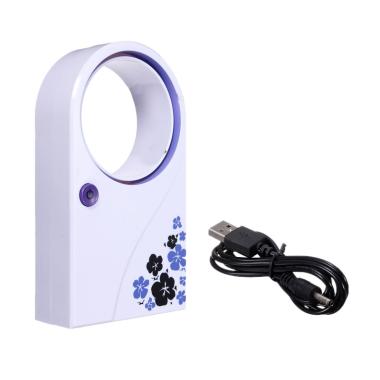 Kipas Angin Mini Portable Tanpa Bal ... n Handheld No Blade - Usb