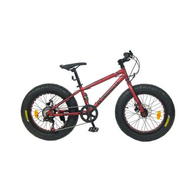 WIMCYCLE Fatman Kids Sepeda Gunung - Merah [20 Inch]