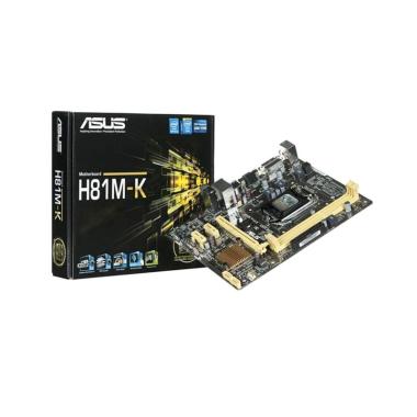 Asus H81M-K Motherboard [LGA 1150] Black