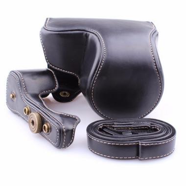 OEM Full Casing Kamera with strap for Sony A6000 A6300 - Black