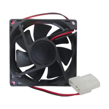 Mediatech 8 cm CPU Fan - Hitam ( 61708 ) - Kipas PC