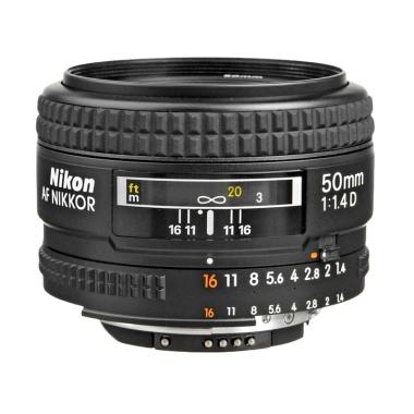 Nikon Lensa AF 50 mm f/1.4D Black