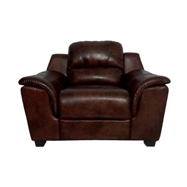 Aim Living Unique 1 Seat Sofa - Cinnamon