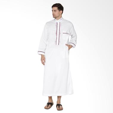 Arafah Gibara Gamis Pria - White