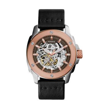 Fossil ME3082 Jam Tangan Pria - Black Rosegold