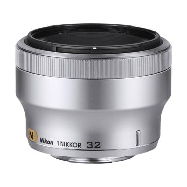 Nikon 1 Nikkor 32mm f-1.2 Lensa Kamera - Silver
