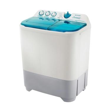SHARP ES-T85CR-PK Mesin Cuci [Twin Tube]