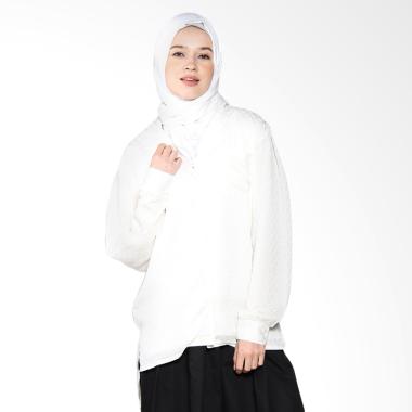 Artenesia Polka FWTOP05 Blouse Muslim - Off White