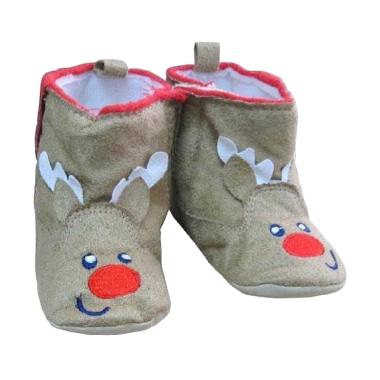 Wonderland Rusa Prewalker Baby Shoes Sepatu Bayi - Coklat