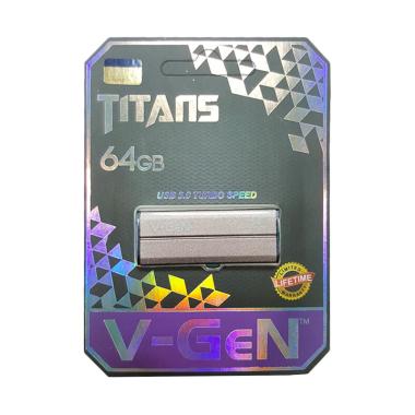 V-GEN TITAN 3.0 USB Flashdisk [64GB] Grey