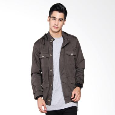 Bafash Parka Jaket Pria - Brown