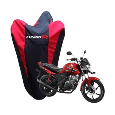 FUSION Cover Motor for Honda Verza Black Red