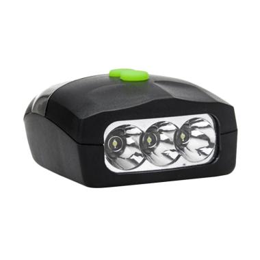 OEM 3 LED Lampu Sepeda with Horn