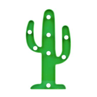 Paroparoshop Cactus Lamp Lampu Dekorasi - Green