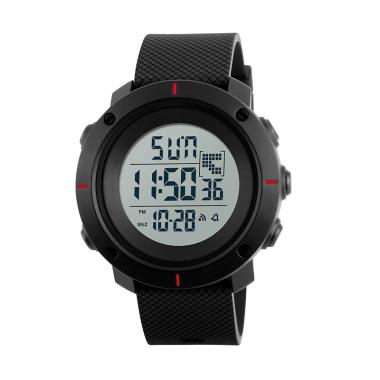 SKMEI 1213 Original Jam Tangan Pria ... er Resist 50M - Black Red