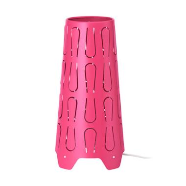 Ikea Kajuta Lampu Meja - Merah Muda