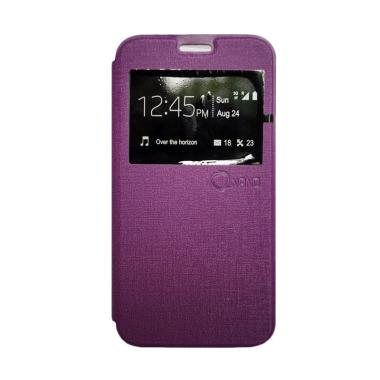 Nano Flip Cover Casing for Vivo V3 - Ungu
