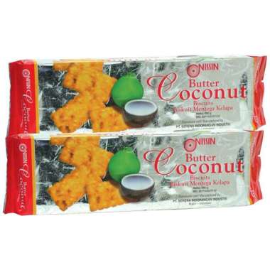 Promo Harga Nissin Biscuits Butter Coconut 200 gr - Blibli