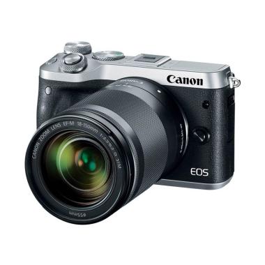 Canon EOS M6 Kit 18-150mm Kamera Mirrorless - Silver