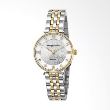 Charles Jourdan CJ1008-2113 Jam Tangan Wanita - Gold Gold