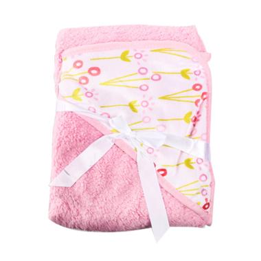 Baby Wish Girl 2 Layer Topi Selimut Anak - Pink