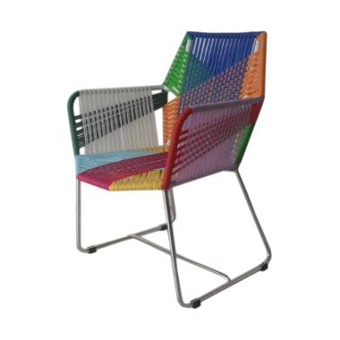 Pine Rotan Buterfly Arm Chair Kursi