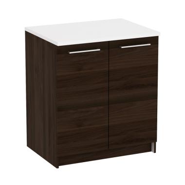 Lemari Kabinet Dapur Pro Design Jual Produk Terbaru Desember 2018 Pro Design Oklava Kabinet Dapur Brown Walnut 2 Pintu