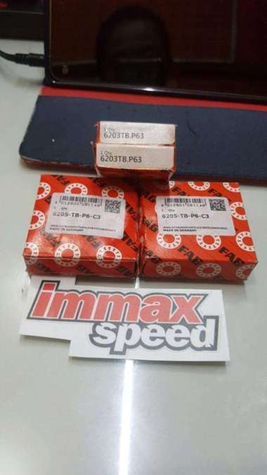 Bearing 6205 Tbp63 Ratio FAG Kruk As Suzuki Satria Ru 120 120R 2T Full Set Hi Speed Fulset Fullset K