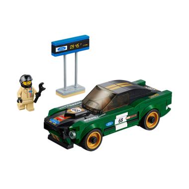LEGO Speed Champions 75884 1968 Ford Mustang Fastback Mainan Blok & Puzzle