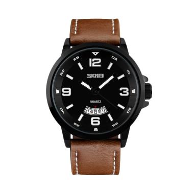 Skmei 9115-A Jam Tangan Pria - Coklat