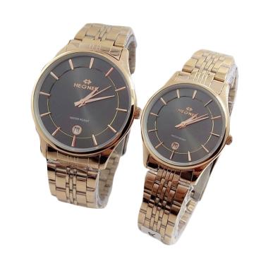 Hegner 1515 Jam Tangan Couple - Gold