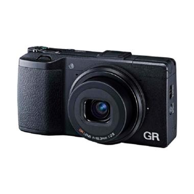 Ricoh GR II Digital Kamera Pocket - Hitam