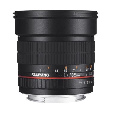 Samyang 85mm F/1.4 Lensa Kamera For Sony E-Mount - Black