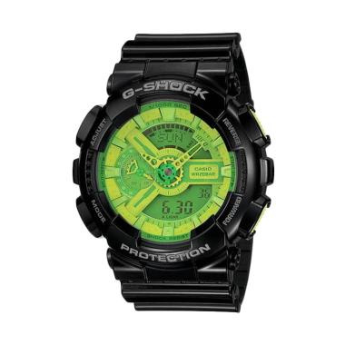 CASIO G-SHOCK GA-110B-1A3 Jam Tangan Pria Black Green