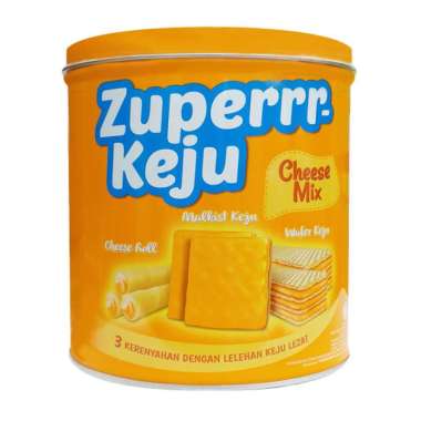Zuperrr Keju Cheese Mix Tin 294G