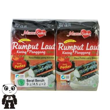 MamaSuka Rumput Laut Panggang Nori Rasa Pedas