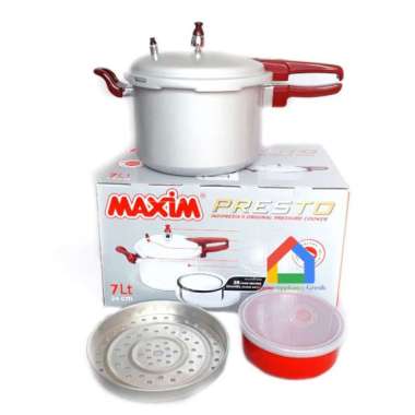 Panci Presto Pressure Cooker Maxim 7 Liter / Presto Maxim 7 Liter