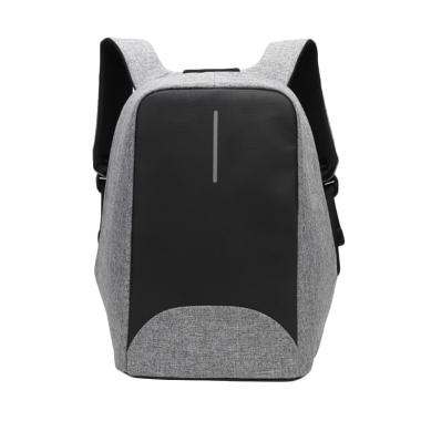 CoolBell CB-8001 Tas Laptop - Grey  ... s With USB Charging Port]