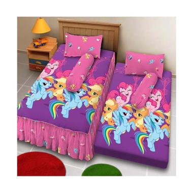Kintakun Sprei 2in1 D'Luxe - 120 x 200 (Single) - Classic Little Pony