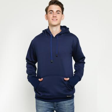 VM Pullover Jaket Hoodie Pria XL Navy Blue