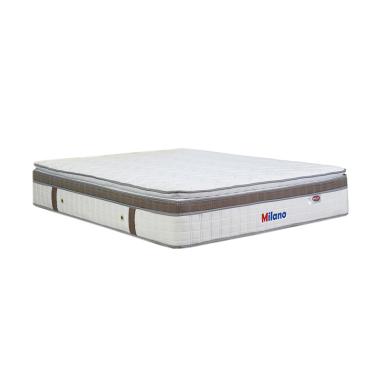 Athena by Eversoft Milano Plushtop Pillowtop Kasur Springbed [Mattress Only/ Khusus Jabodetabek] 120