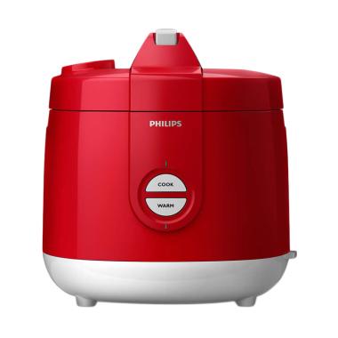 PHILIPS HD-3127-32 Rice Cooker - Red