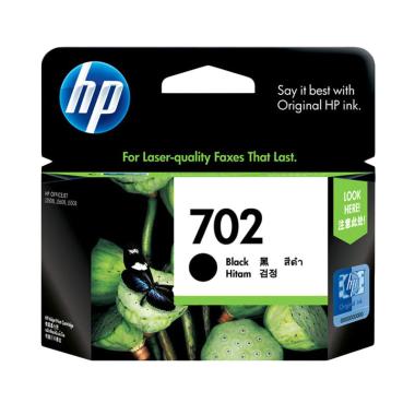 HP Original 702 Tinta Cartridge - Black