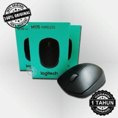 Logitech M170 Wireles Mouse Black