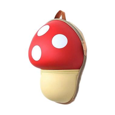 J&J Kids Mushroom Backpack - Red