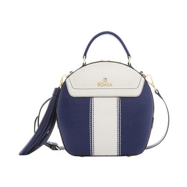 Bonia Dynamic Sonia Hand Bag - Navy