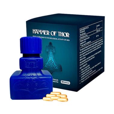 Rahasia Pria Dewasa Hammer Of Thor Botol Palu Suplemen Pria