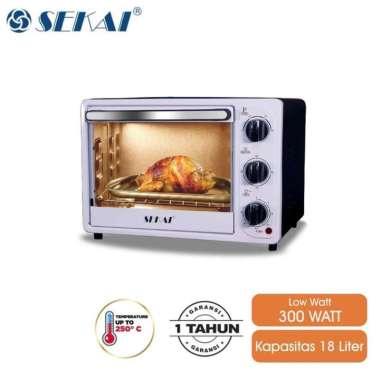 SEKAI Oven Listrik Low Watt [18L] OV 180