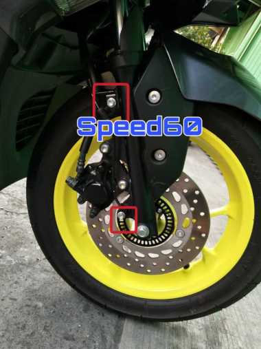 Baut Selang Rem Depan Yamaha Xmax Baut Probolt Thailand Stainless King Nut Gold