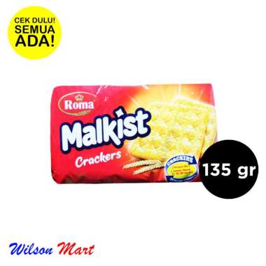 Promo Harga Roma Malkist Crackers 135 gr - Blibli